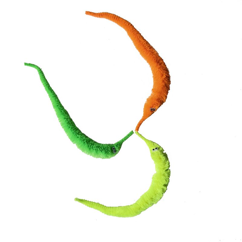 Giocattolo interattivo per gatti che si inseguono, che si inseguono e si prendono gioco della noia, auto-intrattenimento, bruco colorato_voghion.com