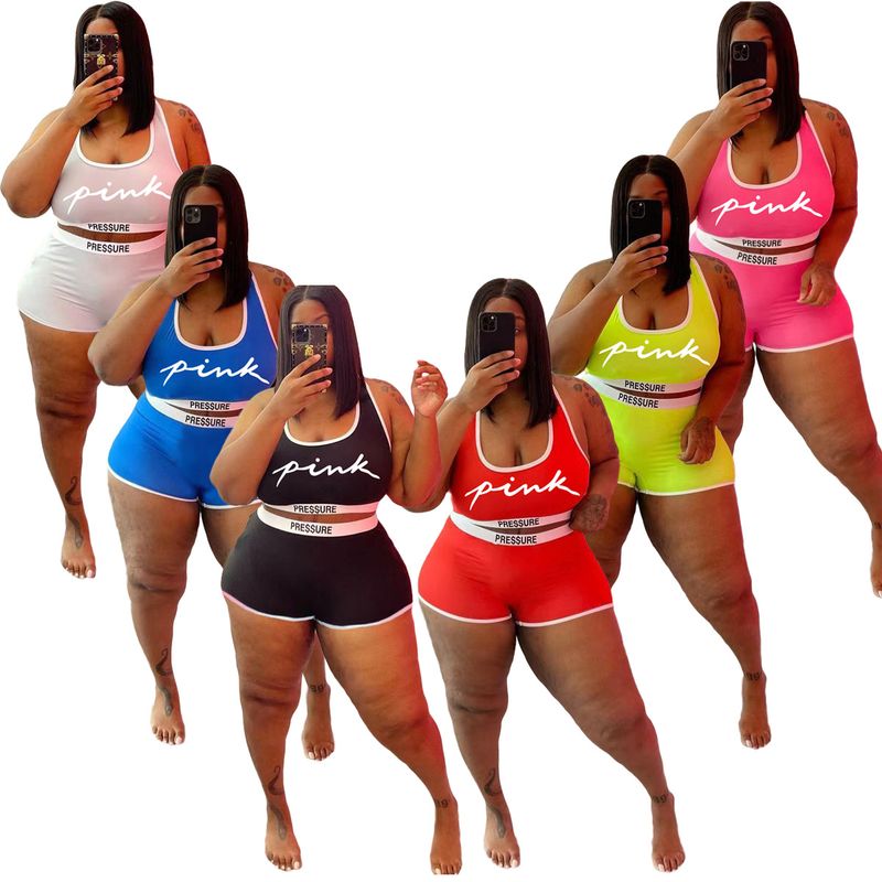 Women's Clothing Independent Station Fashionable Casual Sexy Letter Print Swimsuit Two-piece Set_voghion.com