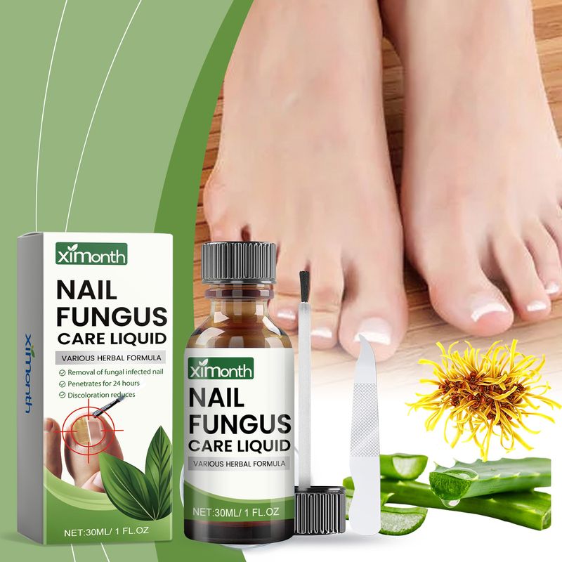Ximonth Hand- und Reparaturset, Fußpflege, Grauer heller Nagel, Weiche Nageleinbettungspflegeflüssigkeit_voghion.com