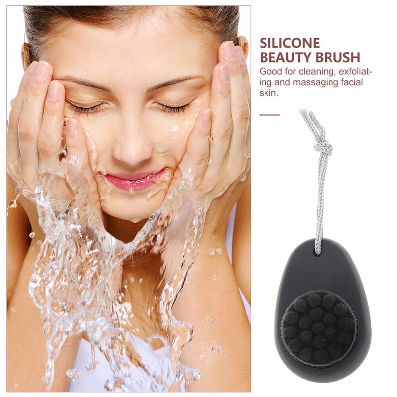 Lot de 2 brosses exfoliantes pour le visage, nettoyantes et exfoliantes, pour le soin de la peau_voghion.com