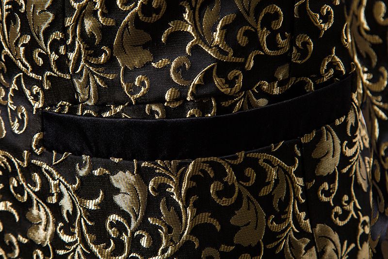 2025 Autumn Winter Jacquard Pattern Fashion Design Formal Men's Lapel Suit XZ32_voghion.com