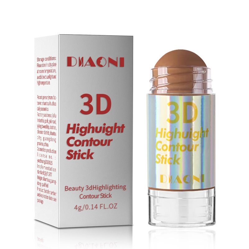 DIAONI Cream Blush Stick – Feuchtigkeitsspendende und verblendbare Wangenfarbe – Tragbares Twist-Up-Design_voghion.com