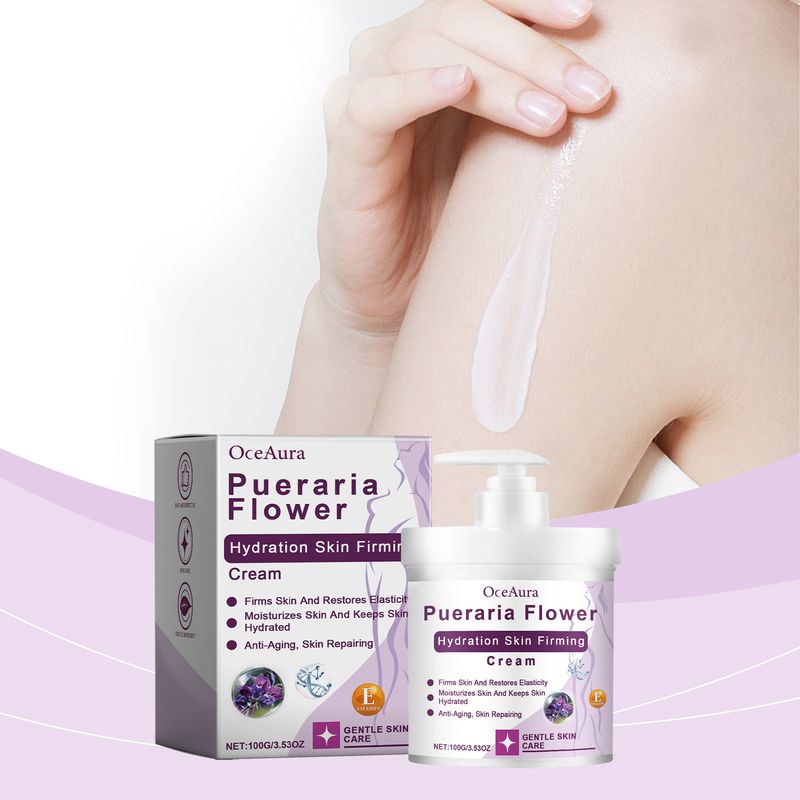 Crème hydratante Pueraria, lotion corporelle hydratante et hydratante pour le rajeunissement de la peau_voghion.com