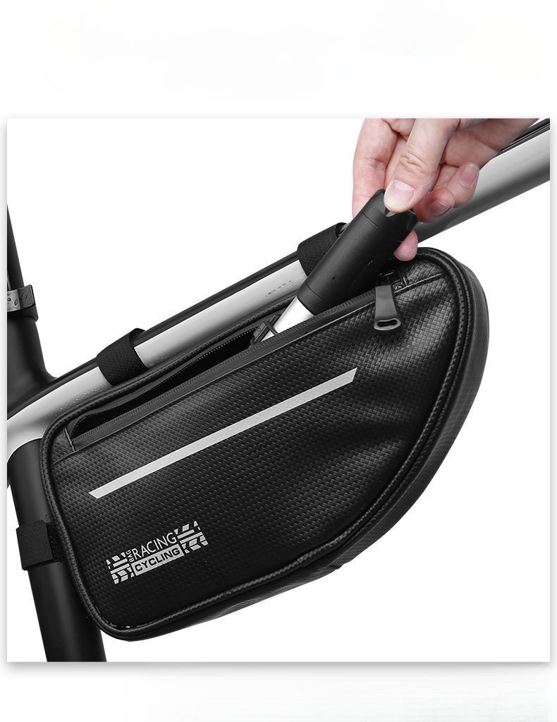 Bicycle Top Tube Triangle Front Frame Mountain Road Quick Release Saddle Bag Tool Cycling Gear New Model_voghion.com