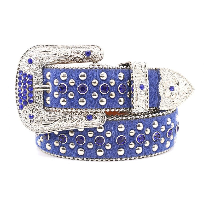 Guangzhou Water Diamond Gürtel für Damen, Frühlingslegierung, Nadelschnalle, Hip Hop, Punk, personalisiertes Muster, modisch, vielseitig_voghion.com