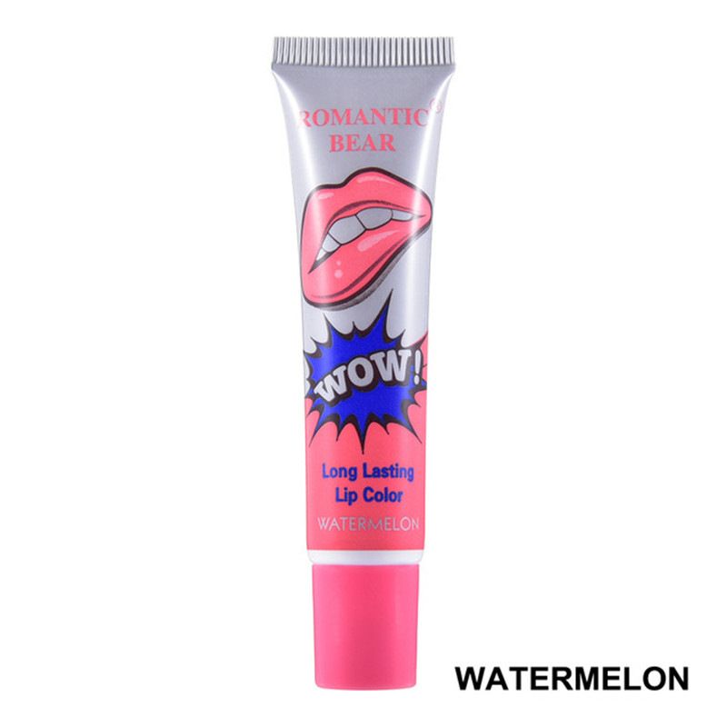 Exportación transfronteriza hidratante y no es fácil de quitar el maquillaje Lápiz labial sexy Brillo labial Lágrima Brillo labial OSO ROMÁNTICO Color de labios_voghion.com