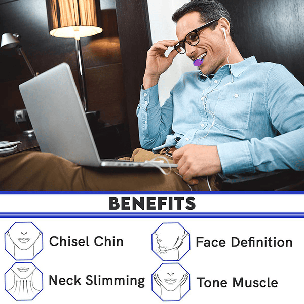 3PCS Jawline Exerciser Mouth Exercise Fitness Ball Neck Face Jaw Trainer Toning_voghion.com