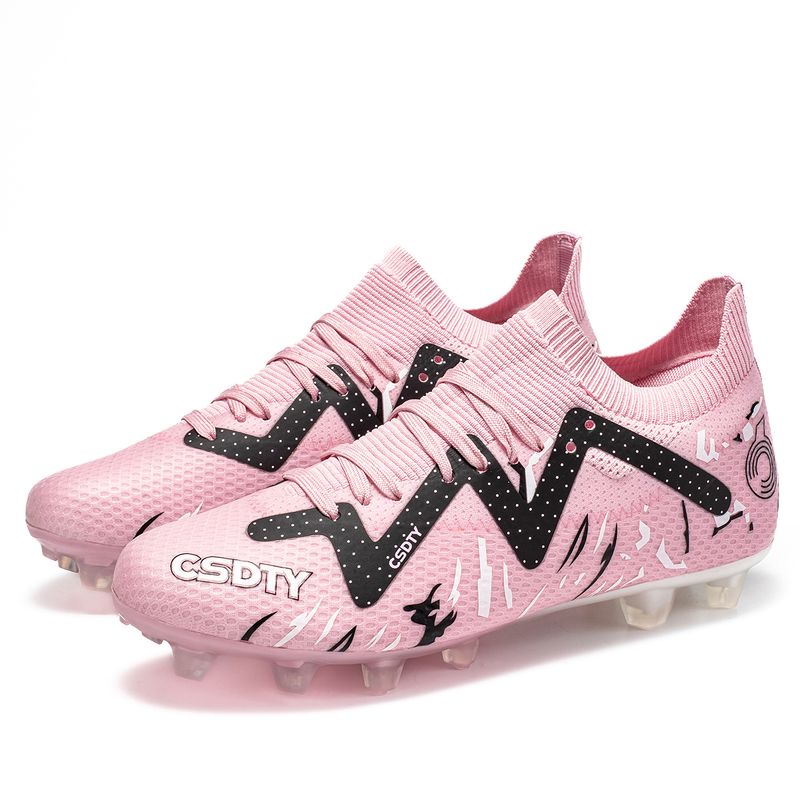 Shoe Size New Long Short Spike Youth And Adult Soccer Shoes 35-45_voghion.com