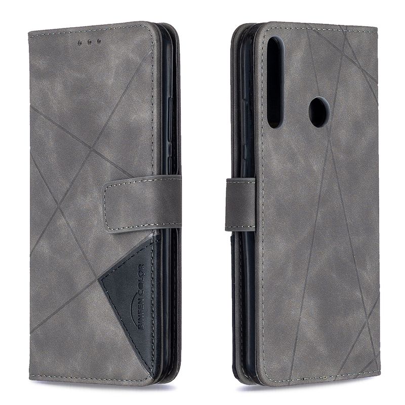 Custodia in pelle con fibbia magnetica per portafoglio aziendale per Huawei P40 Lite E, custodia protettiva antiurto_voghion.com