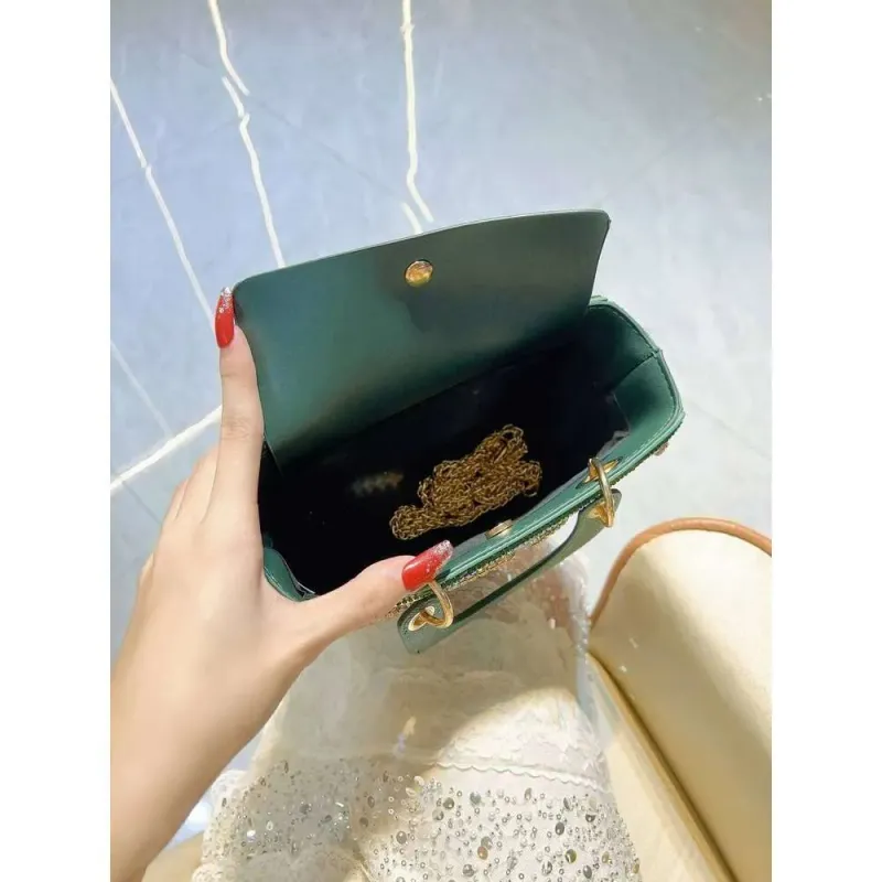 Designer-Taschen 2025 NEU Glänzende Damen-Abend-Dia-Dekorationshandtasche mit Riemen, weibliche Schulter-Crossbody für Frauen_voghion.com