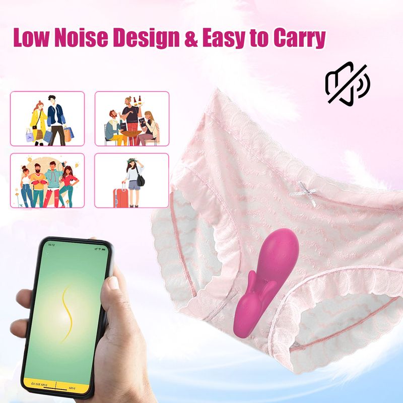 Acquisto all'ingrosso scontato Masturbazione femminile 9 modalità di vibrazione Vibratore per clitoride Controllo app Mutandine indossabili Vibrador per donne_voghion.com