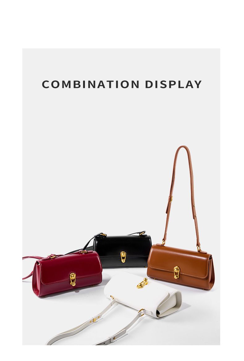 Borsa Planet Baguette da donna, primavera ed estate, tracolla monospalla in vera pelle, borsa da ascella_voghion.com