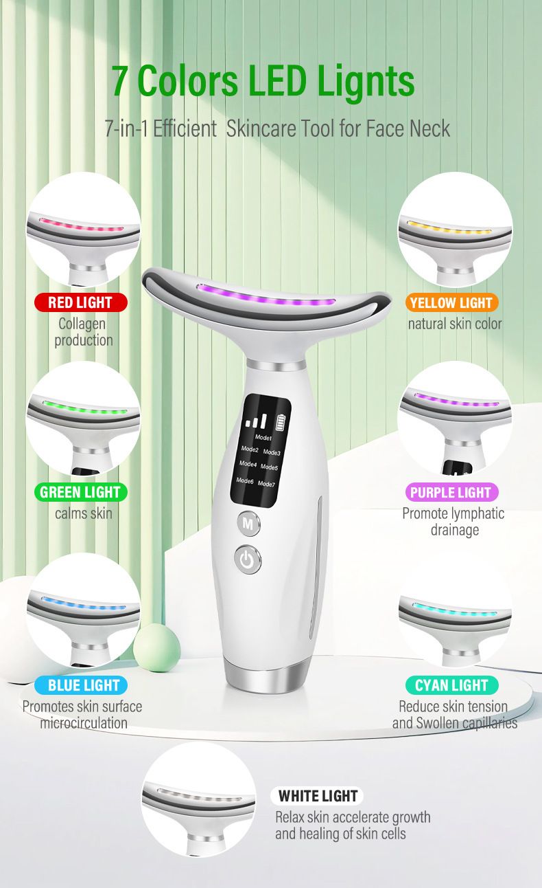 Nackenreduzierende Massage zum Anheben, Straffen und Entfernen von Falten, Nackenpflegegerät, Schönheitsgerät_voghion.com