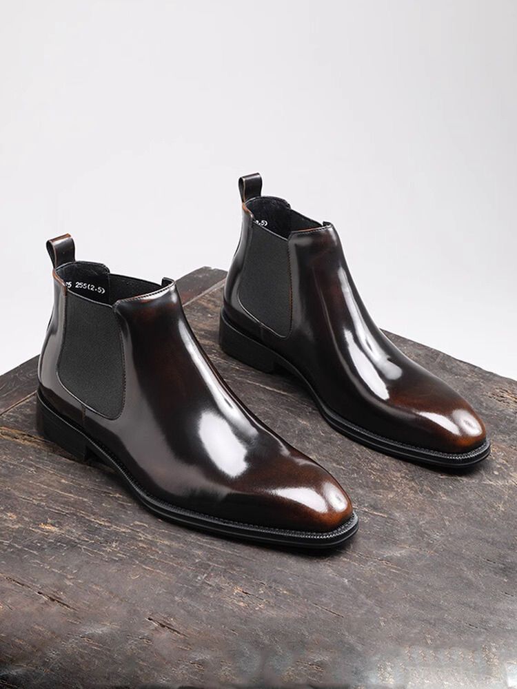 Martin Boots Herren High-Top-Schuhe Mittelhohe Kurze Stiefel Outdoor Herrenstiefel Erhöhende Mittlere Stiefel Herren_voghion.com