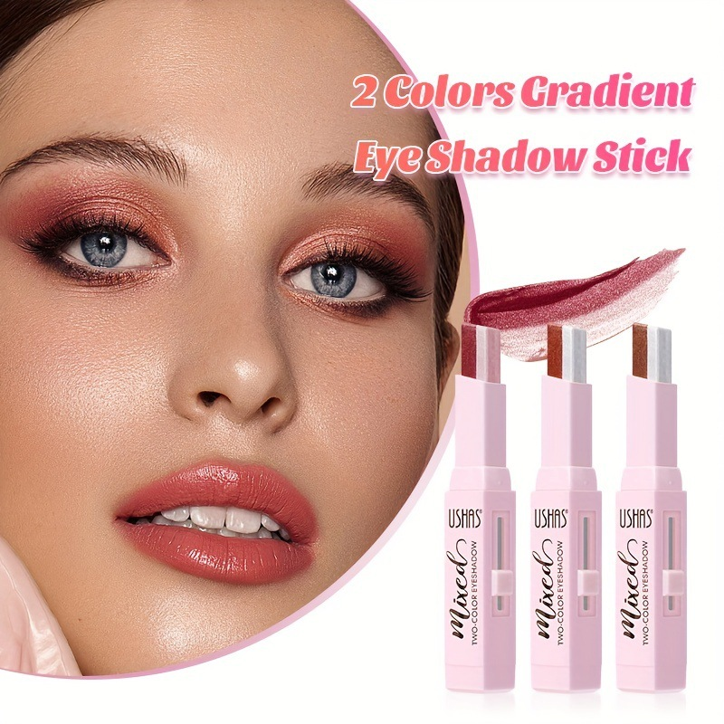 USHAS Two-color Eye Shadow Pen With Packaging_voghion.com