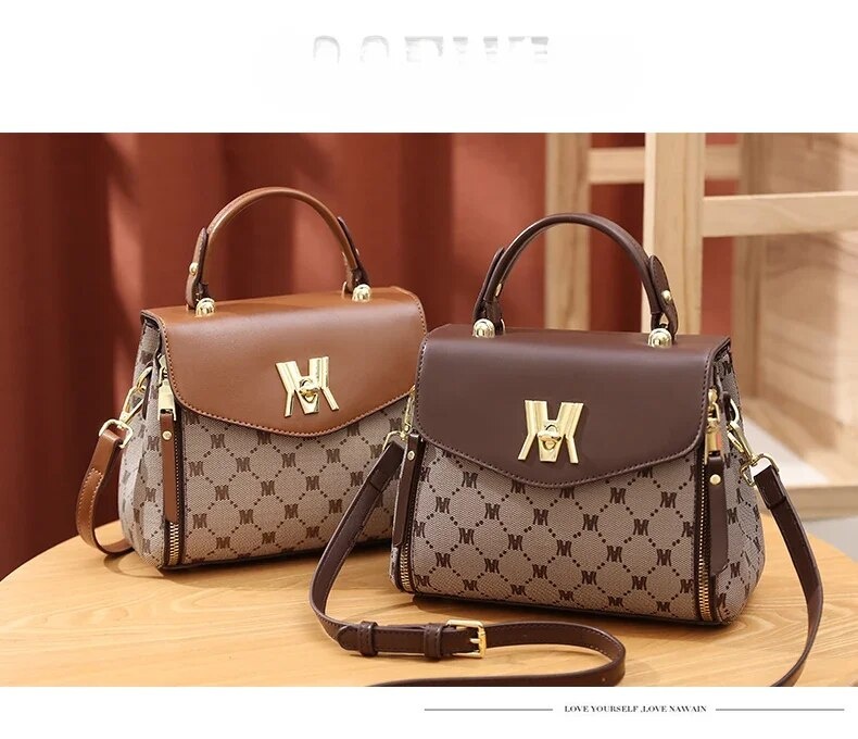 Sac À Main À Rabat Avec Lettres Graphiques, Sac À Main À Poignée Supérieure Avec Décor À Boucle Pour Femmes, Sac À Bandoulière À Fermeture Éclair À L_voghion.com