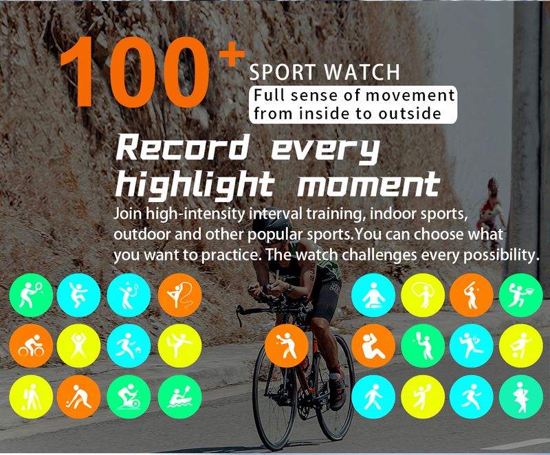New Watch Bluetooth Call Smart Watch Men's Outdoor Sports Fitness Smart Watch, Tracker Heart Rate Suitable For Android Ios_voghion.com