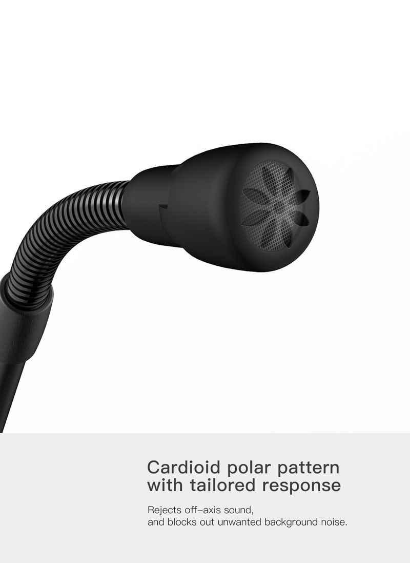 FIFINE USB Mikrofon Plug&Play Desktop Kondensator PC Laptop, Mute Knäppchen, Kompatibel mat Windows/, Ideal fir YouTube, Zoom_voghion.com