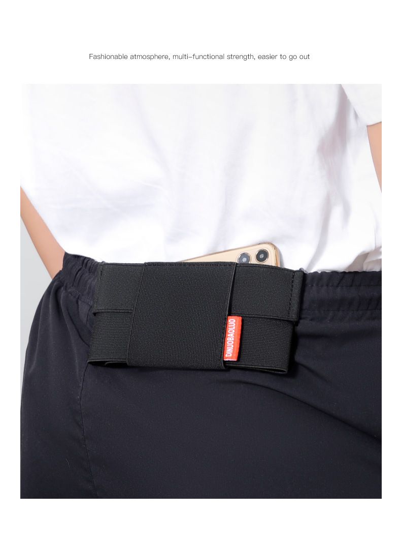 Sporttaschen Handytasche Taille elastische Stofftasche_voghion.com