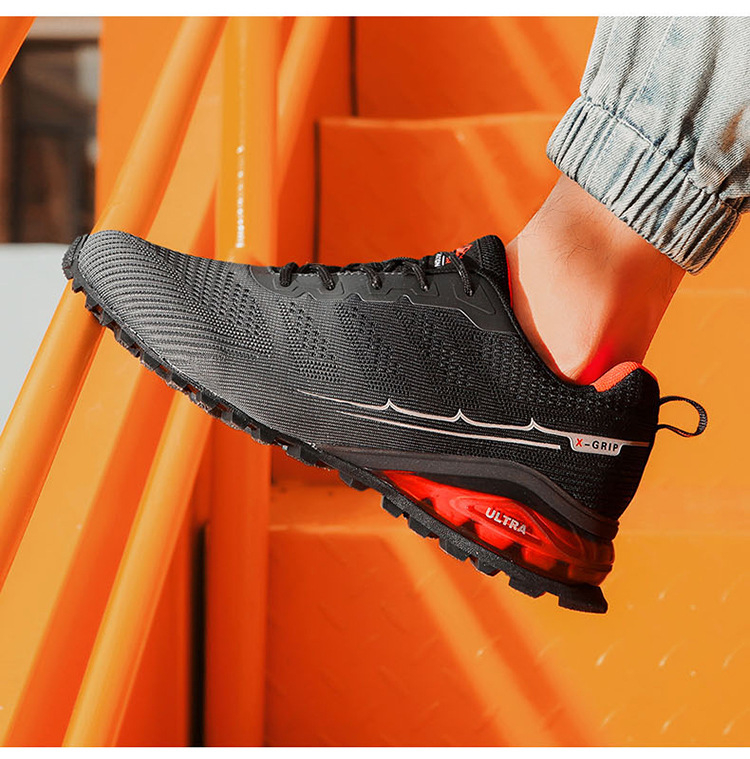 Men's Comfortable Sneakers Work Air Cushioned Shoes Hiking Sports Shoes Men's Hiking Shoes_voghion.com