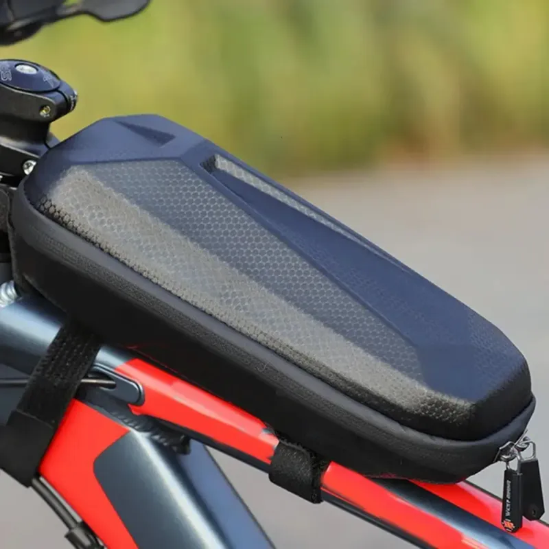 EVA Mountain Bike Rainproof Road Bicycle Frame Bag Cycling Accessories Hard Shell Tools Storage Panniers Big Capacity_voghion.com