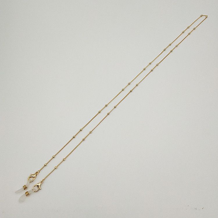 Bead Series Trendy Dual-use Mask Glasses 63 Hanging Metal Chain Pearl_voghion.com