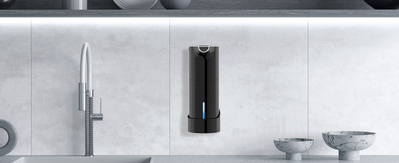 Distributore digitale RYYD - 430 ml | Ricarica USB | Senza contatto UE_voghion.com