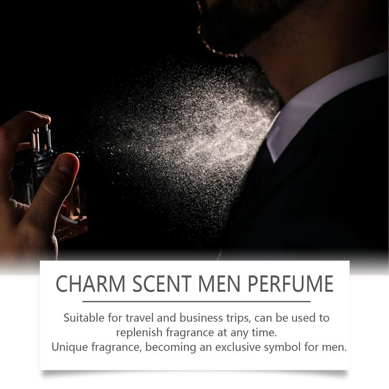 Män Sandelträ Parfym Spray Flirtande Feromon Icke-stimulering Långvarig Doft Romantik Dejt Attrahera kvinnor Doft_voghion.com