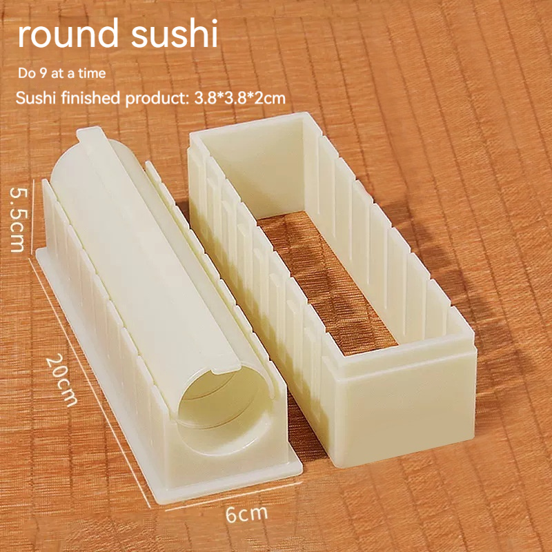 Multi-vormige sushi-vorm gereedschapsset plastic set_voghion.com