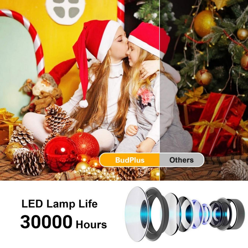 1pc High-definition Mini Lightweight Home Projector, Experience An Unprecedented Home Theater Experience_voghion.com