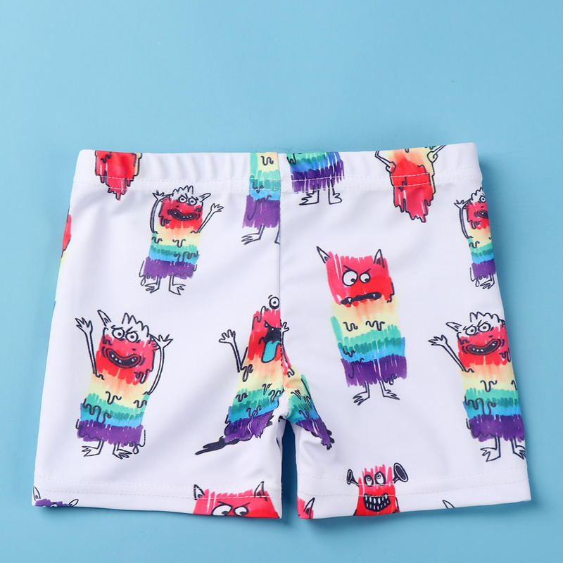 Bañador infantil Mother&Kids estampado pequeño estilo fresco_voghion.com
