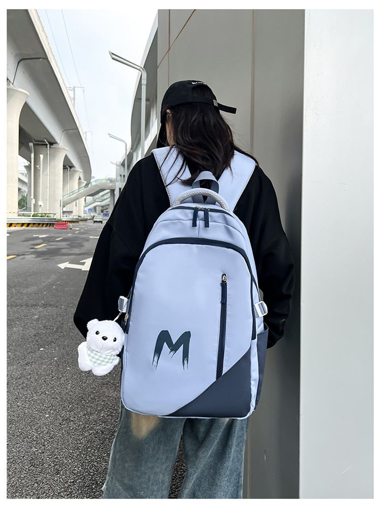 Simple, Large Capacity, Backpack Middle School Girls, High School Students, Girls School Bags_voghion.com