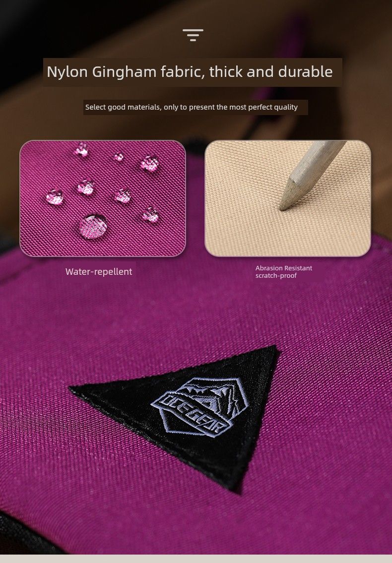 Porte-cartes de sport Oce Gear Outdoor de style Nical, couleur contrastée_voghion.com