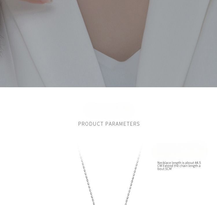 Collana da donna in argento puro con piccione volante, semplice, elegante, fresca e liscia, intarsiata con diamanti, uccello dolce e unico_voghion.com