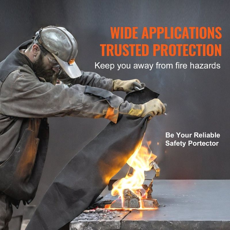 Flame Blanket 37 Pack Retardant 4 Felt Welding Resistant Carbon Up 1800F X Heat Car Welding 36 Set Blanket Blanket To Cuttable_voghion.com