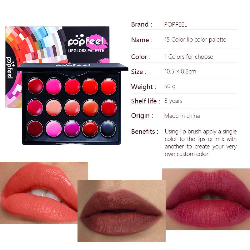 Coffrets de maquillage POPFEEL Coffret de maquillage Halloween Brillant à lèvres Fard à paupières Contouring Ensemble tout-en-un Maquillage de scène_voghion.com