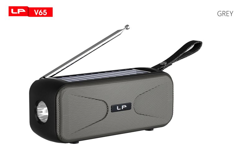 Outdoor solar Bluetooth multifunctional radio flashlight wireless speaker camping portable_voghion.com