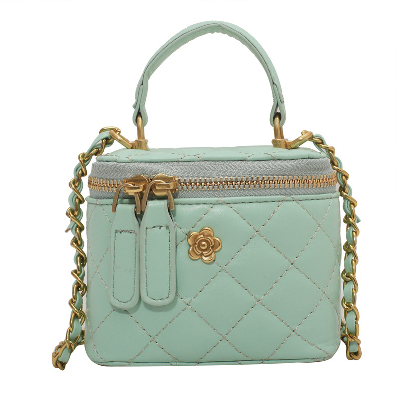 Lingge Kettentasche Damen 2023 neue Minitasche Persönlichkeit Pop ausländisches Temperament Umhängetasche Eimertasche_voghion.com