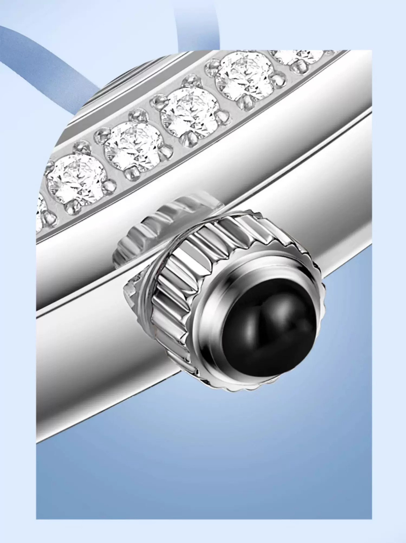 Women's Watches Fashion Light Luxury Oval Diamond Fritillaria Compact High-end Watch Waterproof Temperament Simple Women's Quartz Watch_voghion.com