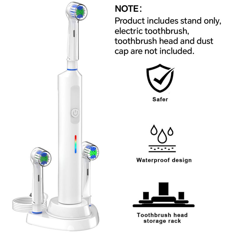 Toothbrush Holders Compatible With Oral B Electric Toothbrush Heads, Replacement Brush Head Stand Base Fit For Pro And D Series Electric Toothbrushes_voghion.com