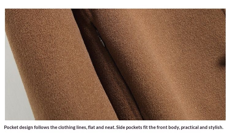 Hue Hue 100% Fine Woolen Mid-Length Slim Wool High-End Handmade Cashmere-Free Coat For Men Wholesale_voghion.com