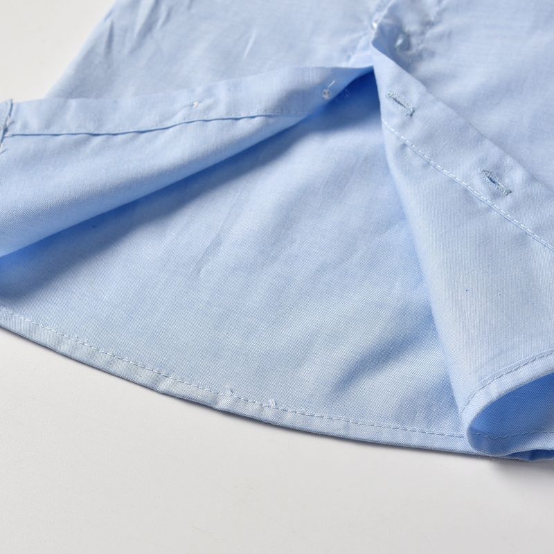 Children's Cotton Short-sleeved Shirt Boys Baby Children Short-sleeved Shirt Outside The Dress_voghion.com