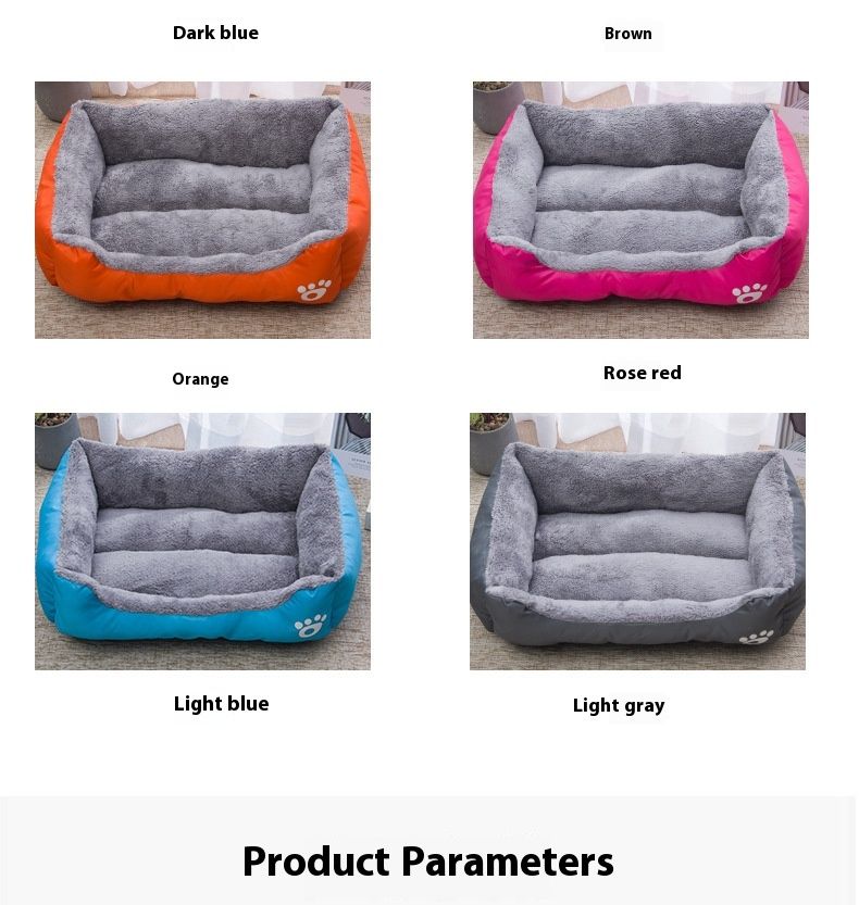 Pet supplies, winter thickened nests, warm pet large and medium-sized dog beds, cat sleeping mats_voghion.com