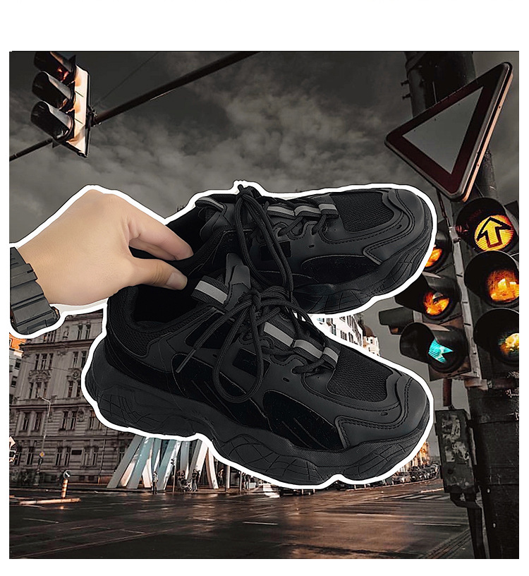 2023 Primavera Nuovi Uomini di Scarpe Alla Moda Coreano Papà Scarpe da Uomo in Stile Harajuku Scarpe da Ginnastica Casual da Uomo Scarpe Alla Moda All'ingrosso_voghion.com