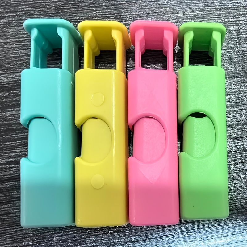 10 Plastic Bag Closure Clips, Moisture-proof Spring Clips For Plastic And Snack Bags, Multi-functional Organizer For Daily Storage_voghion.com