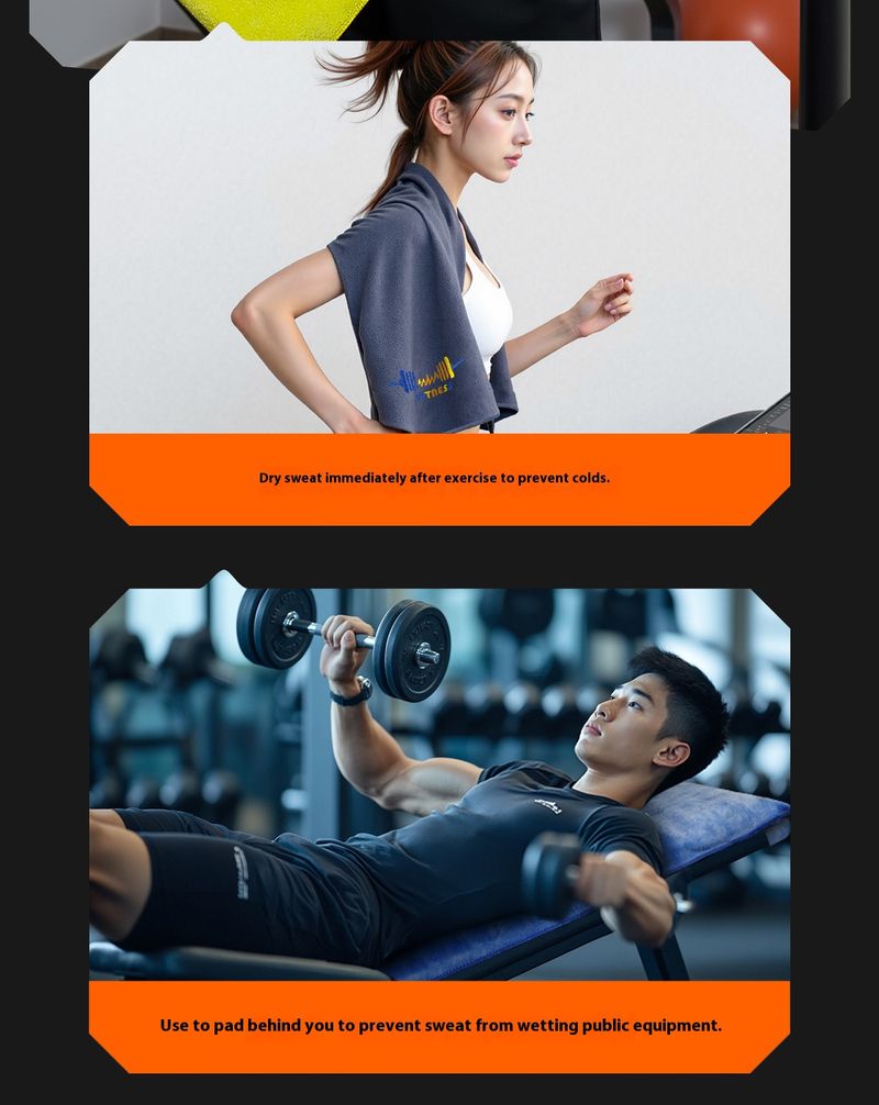 Hochwertiges Mikrofaser-Sporthandtuch – Ultraschnell absorbierendes (0–5 Jahre) Trainingshandtuch mit rutschfestem Griff, mehrere Größen für Fitness, Yoga und Laufen_voghion.com