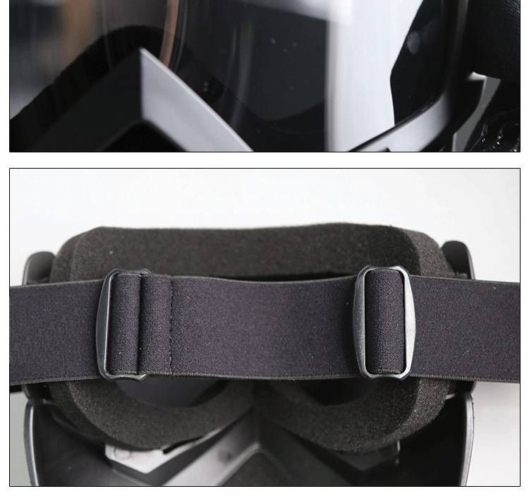 Retro Motorcycle Goggles – UV Protection, Anti-Fog, Interchangeable Lenses For Off-Road Riding, Snow Sports & Outdoor Adventures (Unisex)_voghion.com