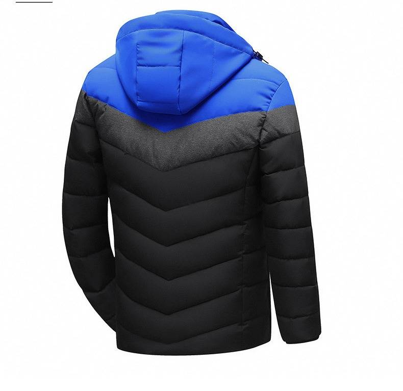 "Cappotto invernale da uomo in cotone con cappuccio staccabile - Giacca parka calda e impermeabile | Isolamento multistrato | Capispalla streetwear"_voghion.com