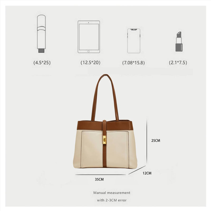 Kadın Çantaları Şık Tasarımlı, Çok Yönlü ve Geniş Kapasiteli Yeni Üst Düzey Omuz Çantası, Yolcular İçin Uygun_voghion.com