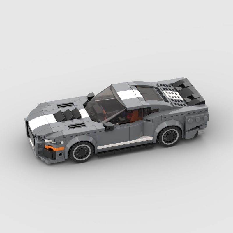 Cross-Border Racing Sports Car Moc Ford Shelby Building Blocks Children's Educational Toys_voghion.com
